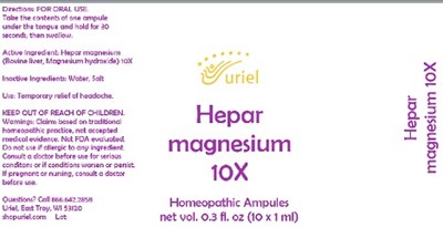 Hepar Magnesium 10x Ampules (Hepar Magnesium 10x Ampule)